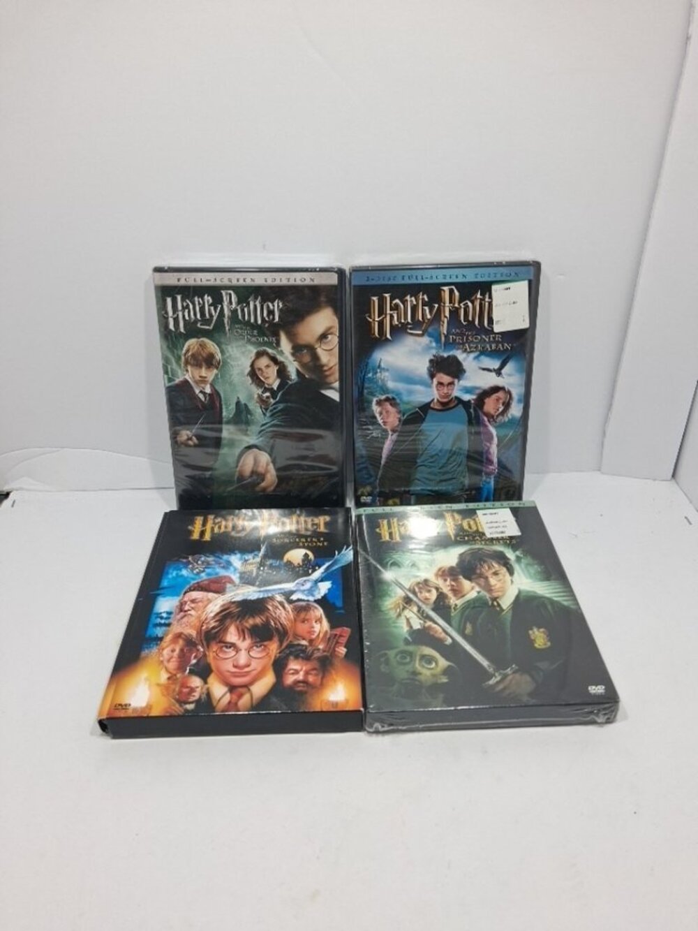Harry Potter Chamber of Secrets NEW SEALED DVD Prisoner Azcaban Lot 4 Vintage